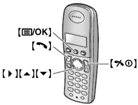 [☐/OK] [→] [▶][▲][▼] [×①]