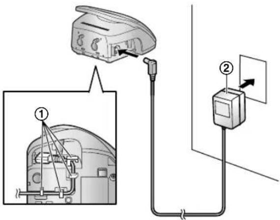 PANASONIC KX-FC962HG - Töltő egység - 1