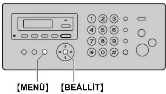 PANASONIC KX-FC268HG - A bázisállomás programozása - 1