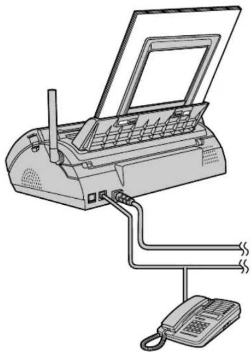 PANASONIC KX-FC268HG - Amikor a készülék nem érzékel fax hívóhangot - 2