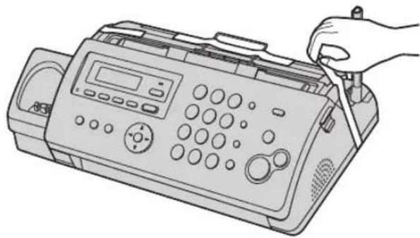 PANASONIC KX-FC268HG - A szállítási rögzítőszalag eltávolítása - 1