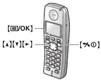 PANASONIC KX-FC228HG - A zsinórnélküli kézibeszélő hangerő beállítása - 1