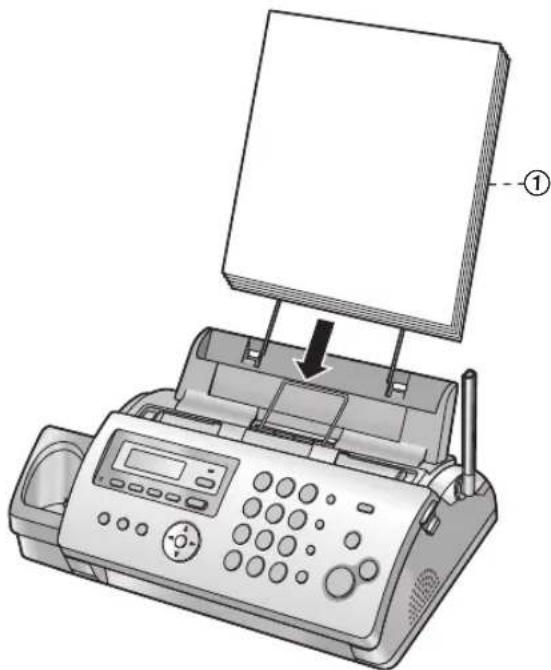 PANASONIC KX-FC228HG - Csukja vissza gondosan az elülsö fedelet. - 6