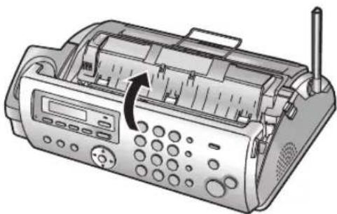 PANASONIC KX-FC228HG - Csukja vissza gondosan az elülsö fedelet. - 1