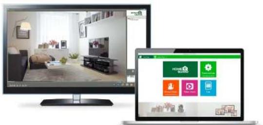 iGET Homeguard HGWIP711 - Widok z Mac lub Windows PC - 1