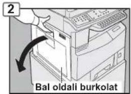 2 Bal oldali burkolat