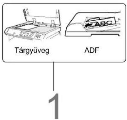 Tárgyüveg ADF 1