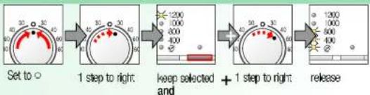 SIEMENS WM10S320EE - Individual settings - 6