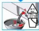 SIEMENS WM10S320EE - Filter in the water inlet hose - 3