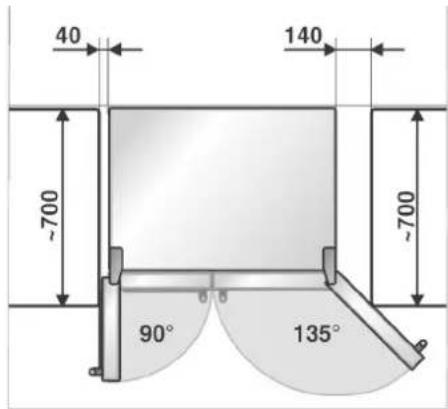 40 140 700 700 90° 135°