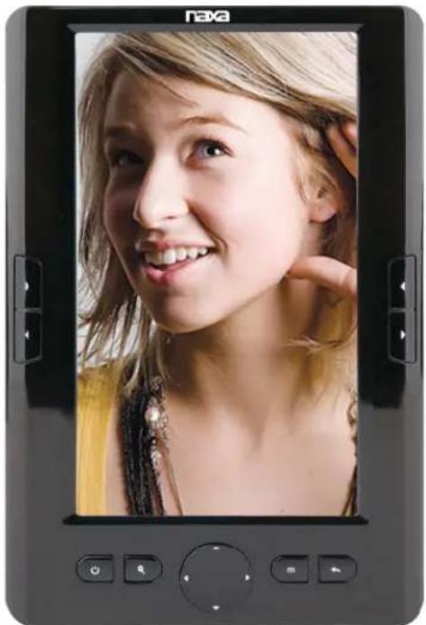 Naxa NEB-7010 - 7" Noodle™ eBook Reader with 4GB Built-in Memory - 1