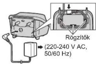 Rögzítők (220-240 V AC, 50/60 Hz)