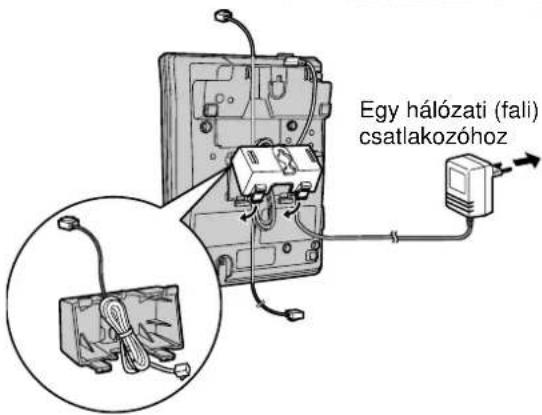 Egy hálózati (fali) csatlakozóhoz
