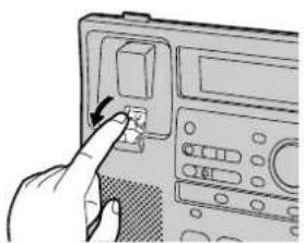 PANASONIC KX-TMC40 - Saját üzenet rámondása (memo üzenet rögzítése) - 2