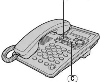PANASONIC KX-TMC40 - Összes üzenet törlése - 1