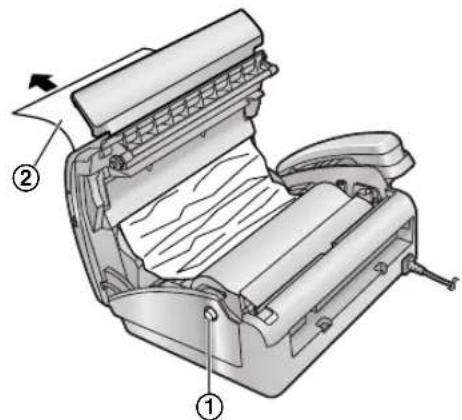 PANASONIC KX-FT936 - Dokumentum elakadások – adás - 1