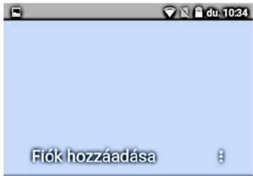 Fiók hozzáadása