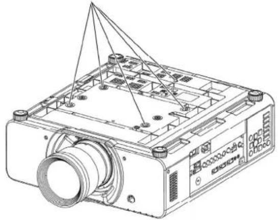 PANASONIC PT-DW90XE - - Óvintézkedések a projektor telepítésekor / 1 - 2