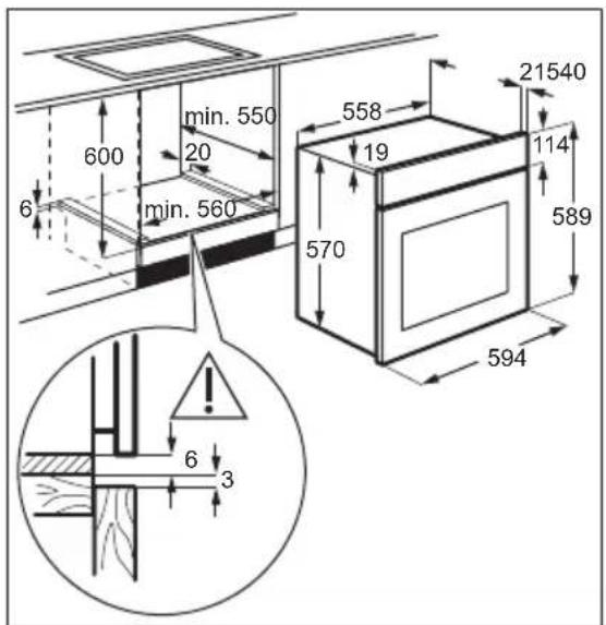 ZANUSSI ZOB35702BU - BEÉPÍTÉS - 1
