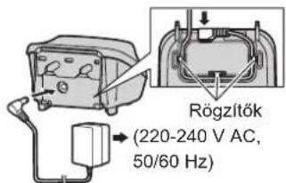 Rögzítők (220-240 V AC, 50/60 Hz)