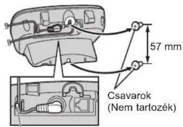 57 mm Csavarok (Nem tartozék)