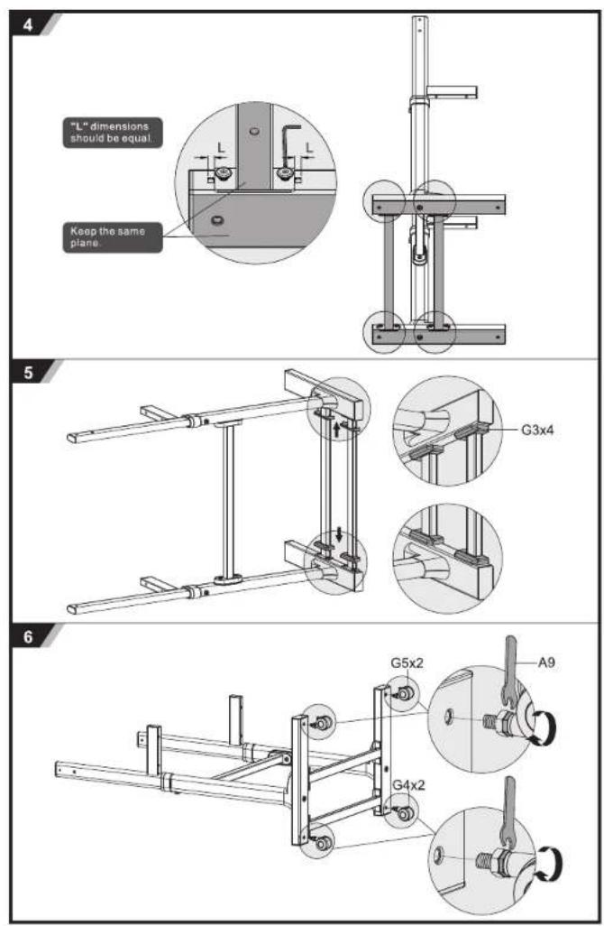 Techly ICA-TB TPM-4 - Mobile Stand Up Workstation - 3