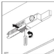 Tricity Bendix FD852 - Changing the light bulb - 1