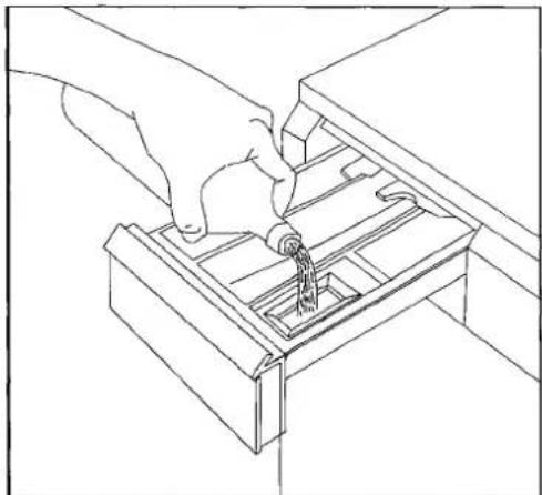TRICITY BW550W - Add the fabric softener if required. - 1