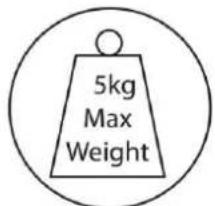 5kg Max Weight