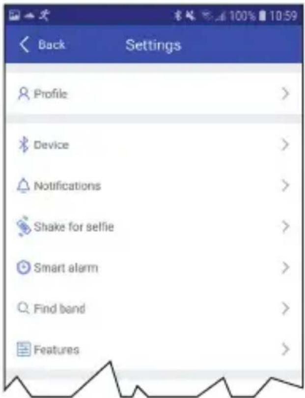 Quazar Smart Band 2.0 - Egyéb funkciók az órán: - 7