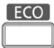 PANASONIC PT-DX500E - Az ECO (Takarékos) gomb használata - 1
