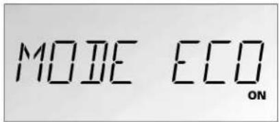 MODE ECO ON
