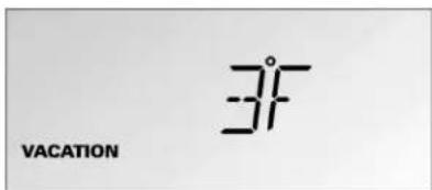 3°F VACATION