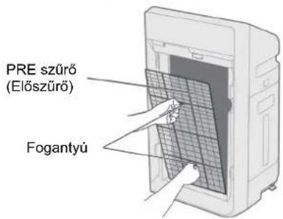 PRE szűrő (Előszűrő) Fogantyú
