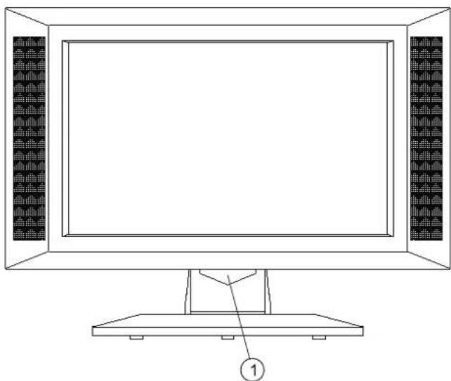 COBY TF-TV1703 - Views of the monitor - 1