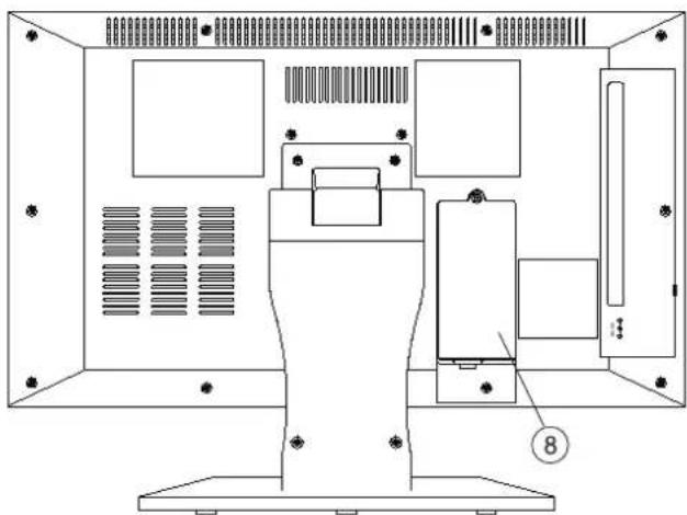 COBY TF-TV1703 - Views of the monitor - 3