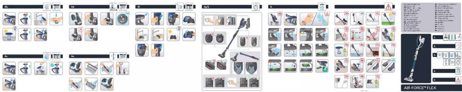 ROWENTA Air Force 560 Flex Aqua RH9490 - 6