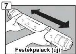 7 Festékpalack (új)