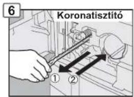 6 Koronatisztító ① ②
