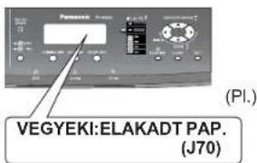 VEGYEKI:ELAKADT PAP. (J70) (PI.)