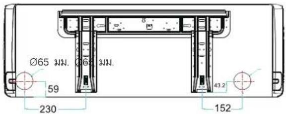 Ø65 59 230 43.2 152 Ø90 N.R. N.R.