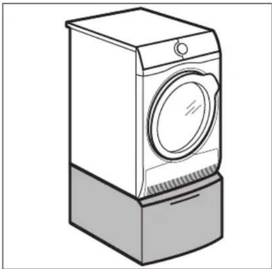 AEG T8DBG48W - Lábazat fiókkal - 1