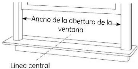 GE AHV05LP - PREPARACIÓN PARA LA INSTALACIÓN DE LA VENTANA - 1