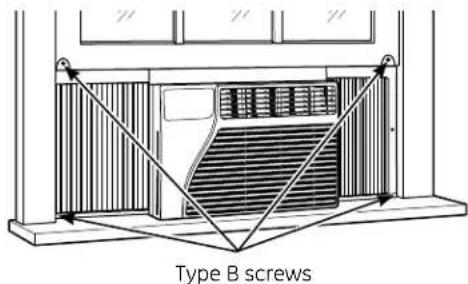 GE AHV05LP - INSTALL THE AIR CONDITIONER IN THE WINDOW - 2