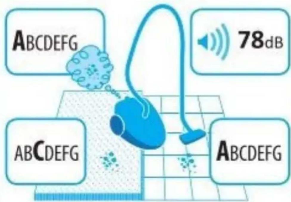 ABCDEFG 78dB ABCDEFG ABCDEFG