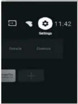 Allview 65ePlay7100-U - Navigáció a képernyőn - 2