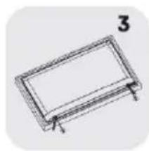 Simple line drawing of a rectangular frame with a small protrusion at the bottom (no text or symbols)