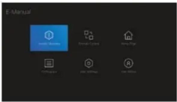 E-Manual Mobile Devices System Controls Home Page Cybrugues USB Windows USB Windows
