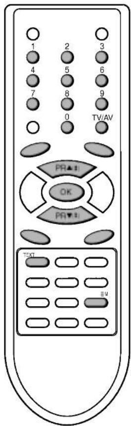 LG RZ-21FB55MX - A színgombok programozása LIST üzemmódban (opcionális) - 1