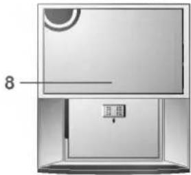 LG RE-54NA11T - A készülék előlapja - 3